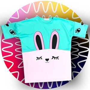 (L) Lala Bobo Bunny Oversized Sweatshirt (25.5 X 30)